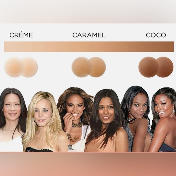 Sticky Adhesive Pasty Reusable Nipple Cover Breast Petals Ultra Thin Pasties - Picture 3 of 6